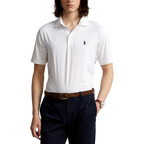 PRL Recycled Airflow Solid Knit Polo Shirt