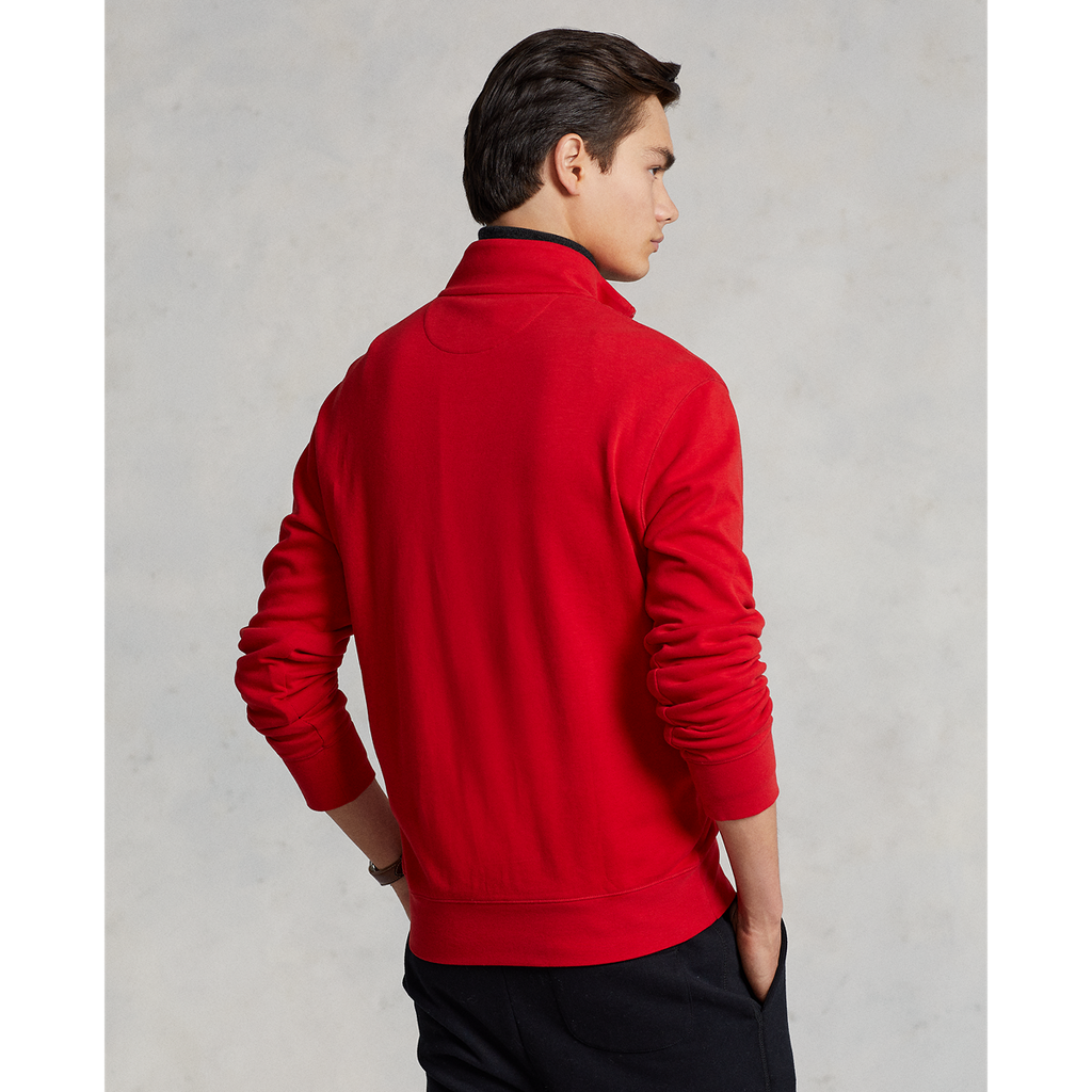 PRL Double Knit Jersey Half-Zip Pullover