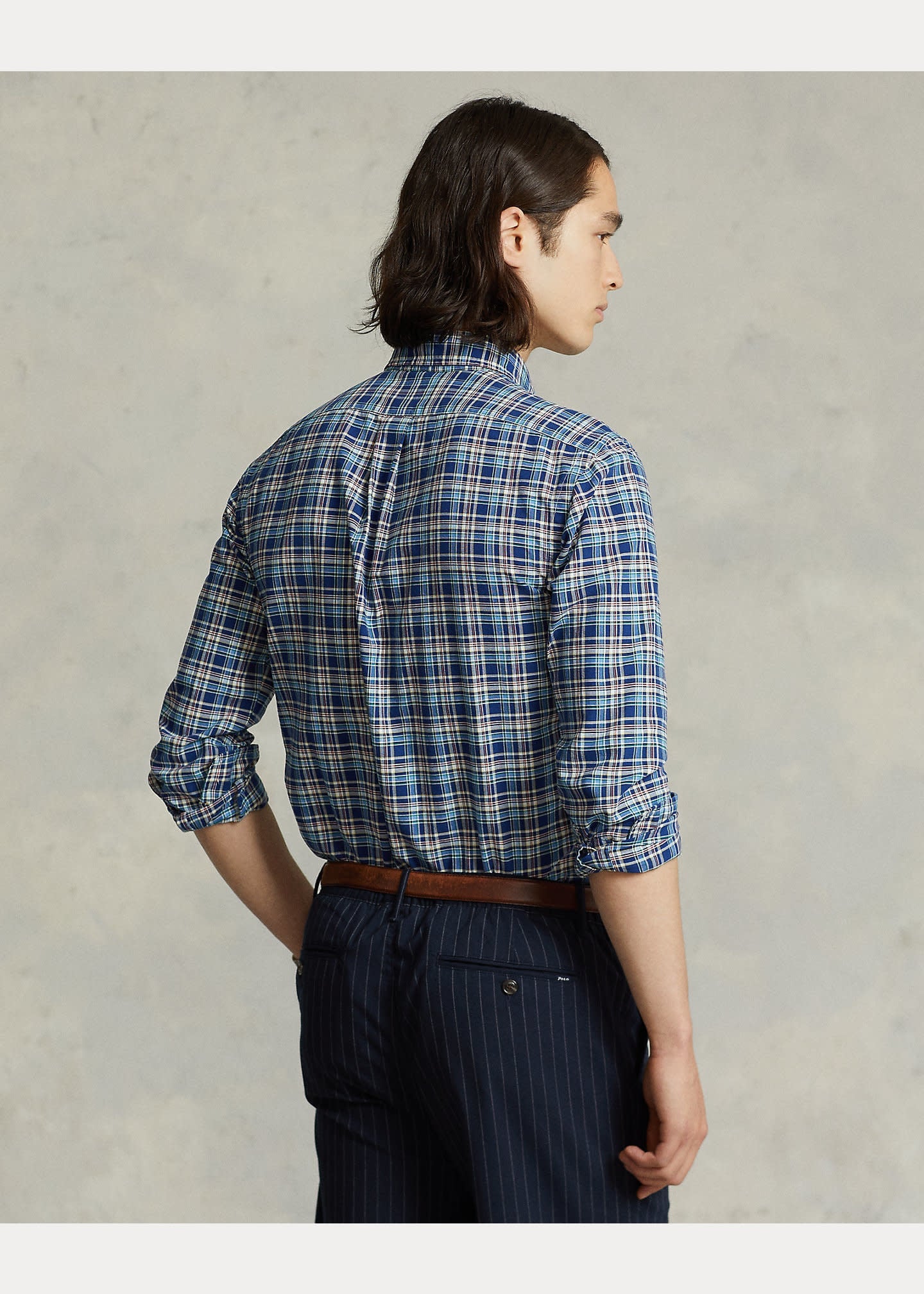 Plaid Oxford Shirt