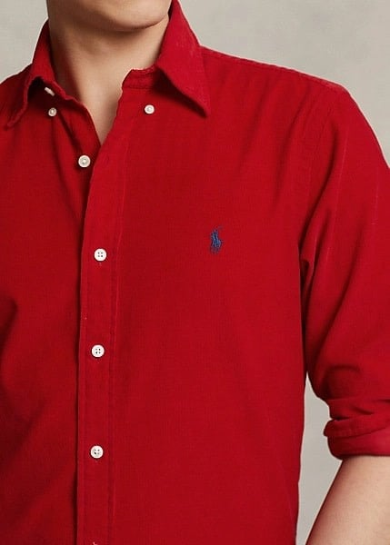 PRL Long Sleeve Corduroy Sport Shirt