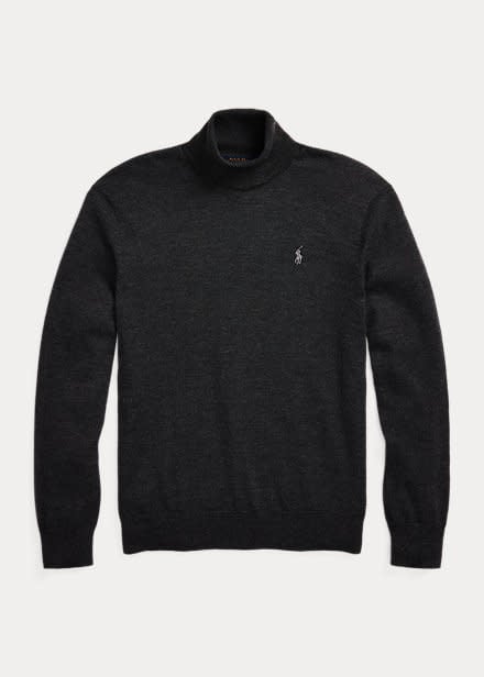 Polo Ralph Lauren Washable Merino Wool Turtleneck Sweater