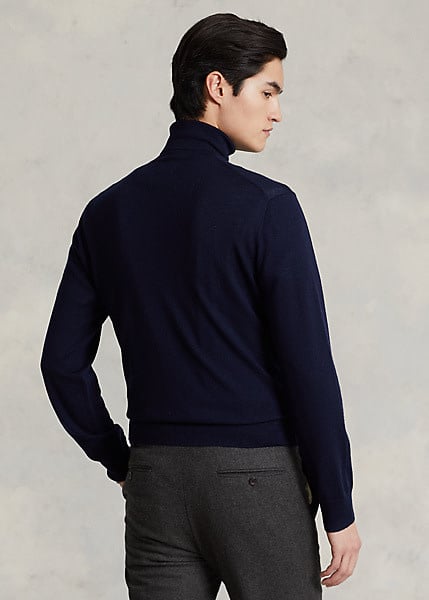 Polo Ralph Lauren Washable Merino Wool Turtleneck Sweater