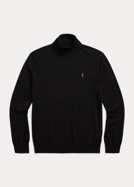 Polo Ralph Lauren Washable Merino Wool Turtleneck Sweater