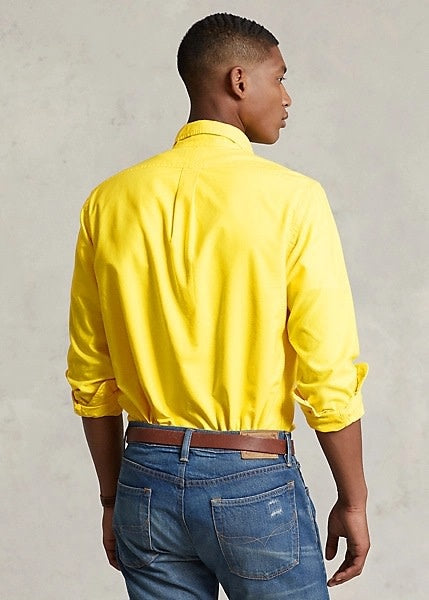 PRL Garment-Dyed Oxford Shirt