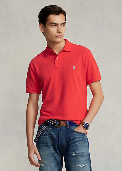 PRL Mesh Cotton Knit Polo Classic