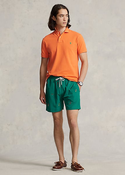 PRL Mesh Cotton Knit Polo Classic