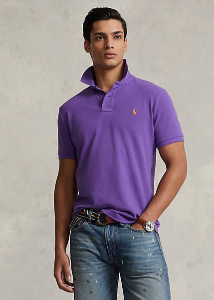 PRL Mesh Cotton Knit Polo Classic
