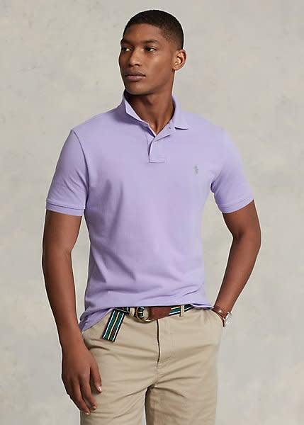 PRL S/S Pima Knit Polo