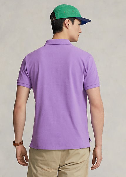 PRL Short-Sleeve Mesh Polo Solid Classic Fit
