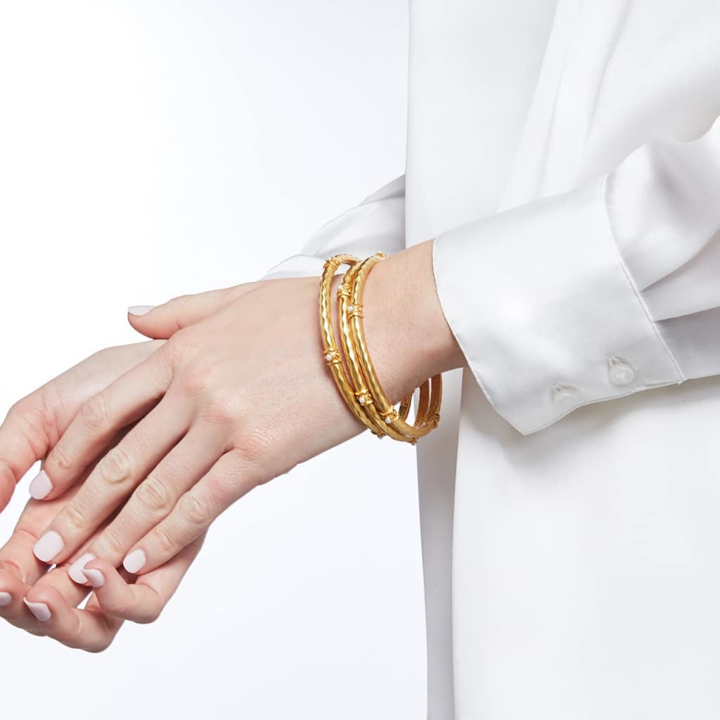 Julie Vos Savannah Stone Bangle