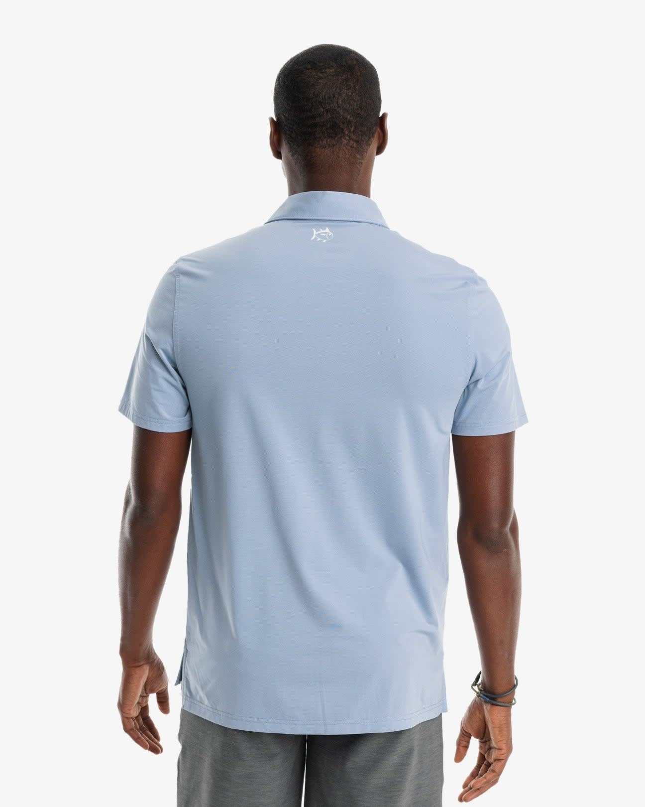 Southern Tide Sawgrass Brrr-eeze Mini-Stripe Performance Polo