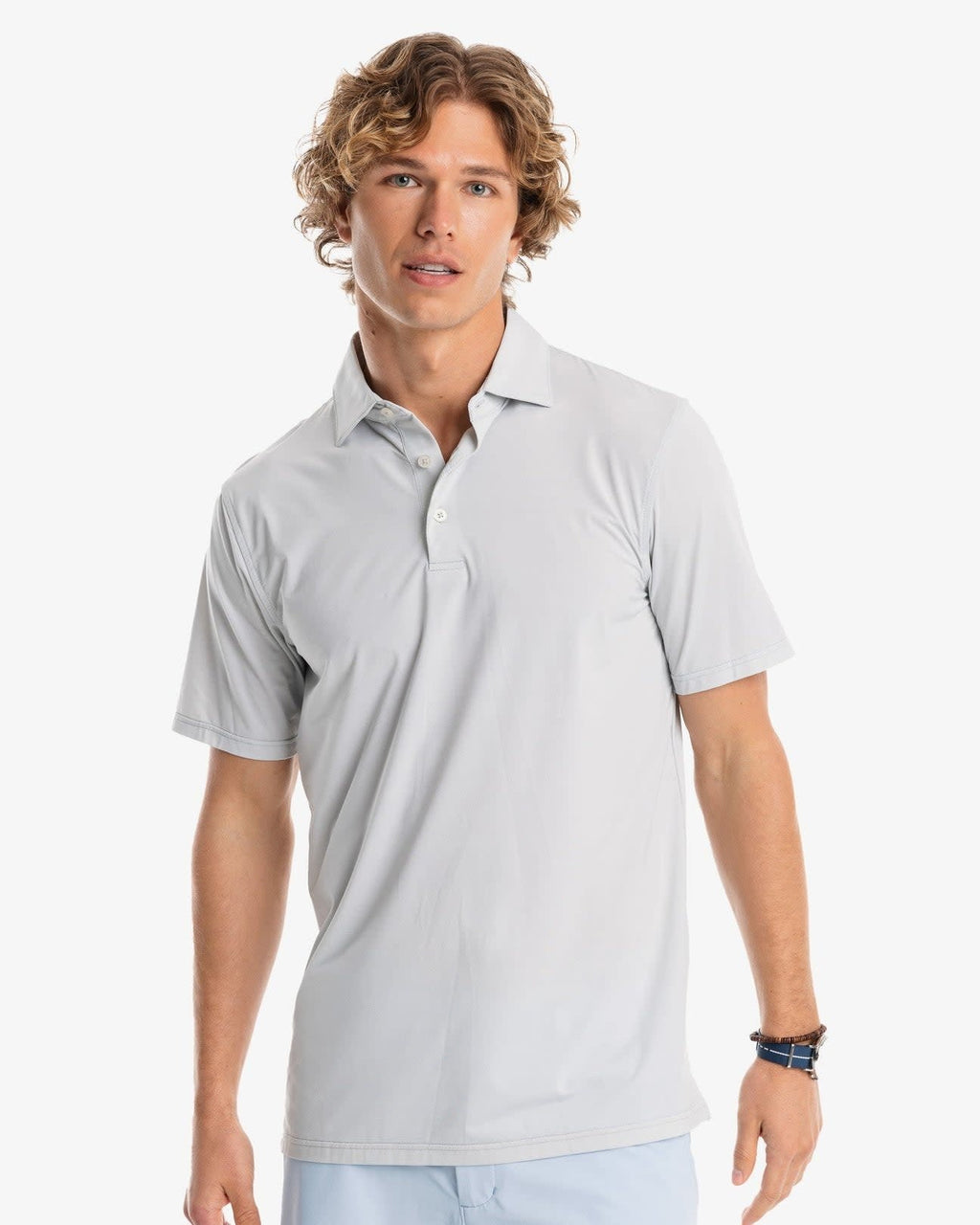 Southern Tide Sawgrass Brrr-eeze Mini-Stripe Performance Polo