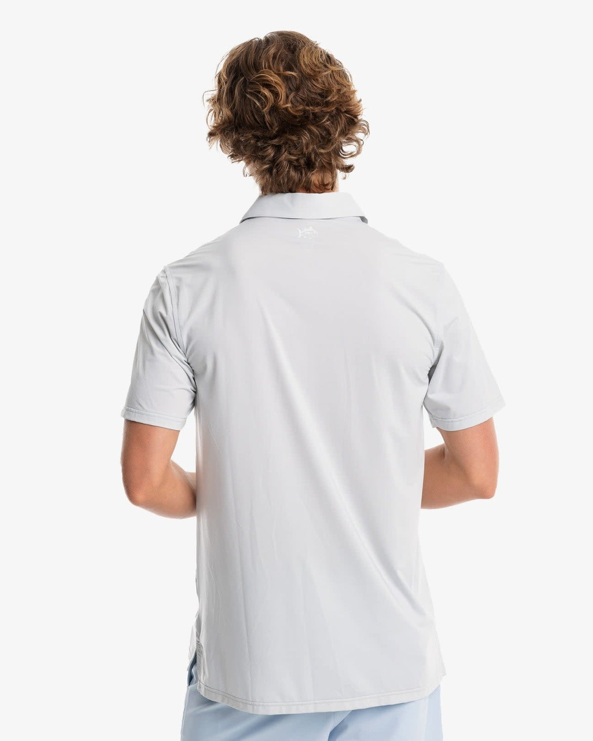 Southern Tide Sawgrass Brrr-eeze Mini-Stripe Performance Polo