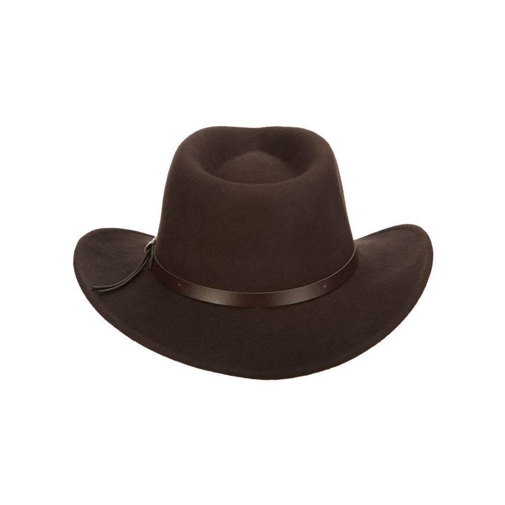 Scala Dakota Crushable Wool Felt Outback Hat