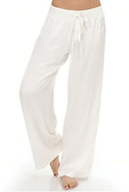 PJ Harlow Jolie Drawstring Satin Pant