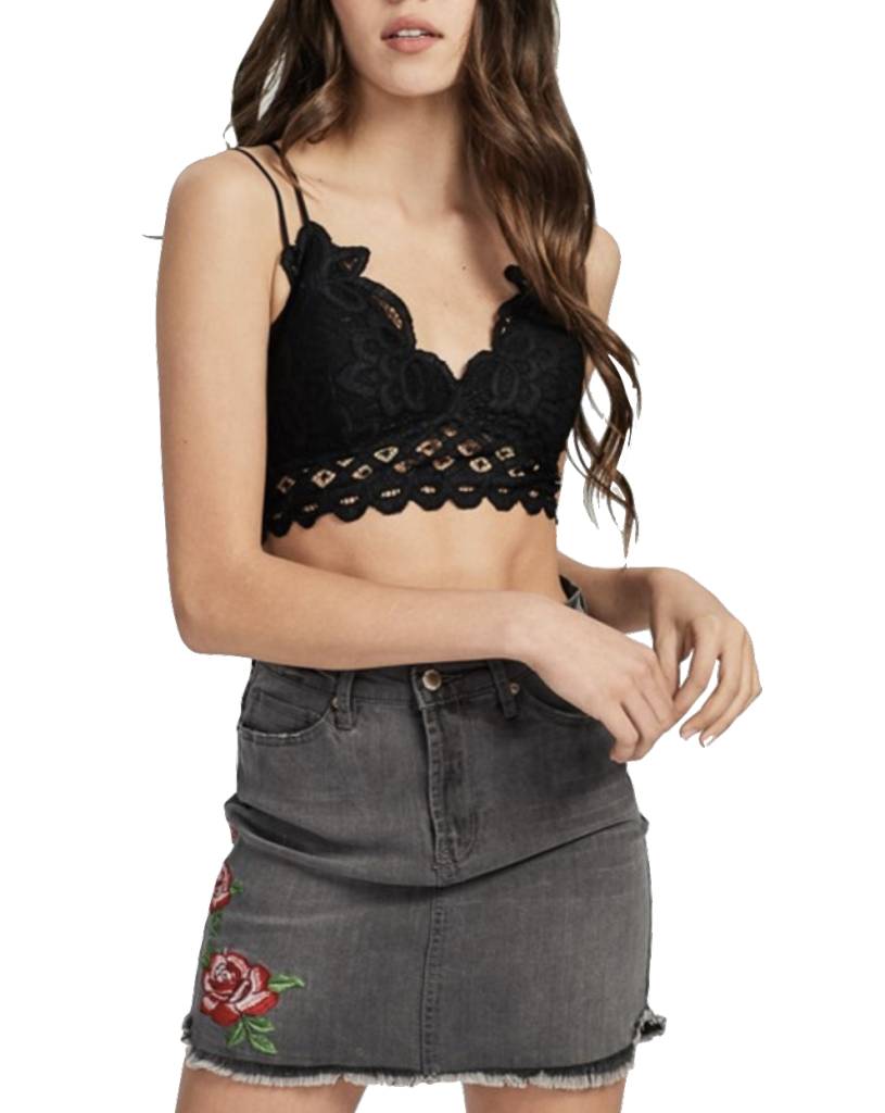 Wishlist - Scalloped Lace Bralette