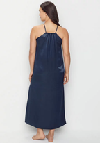 PJ Harlow Monrow Long Satin Gown