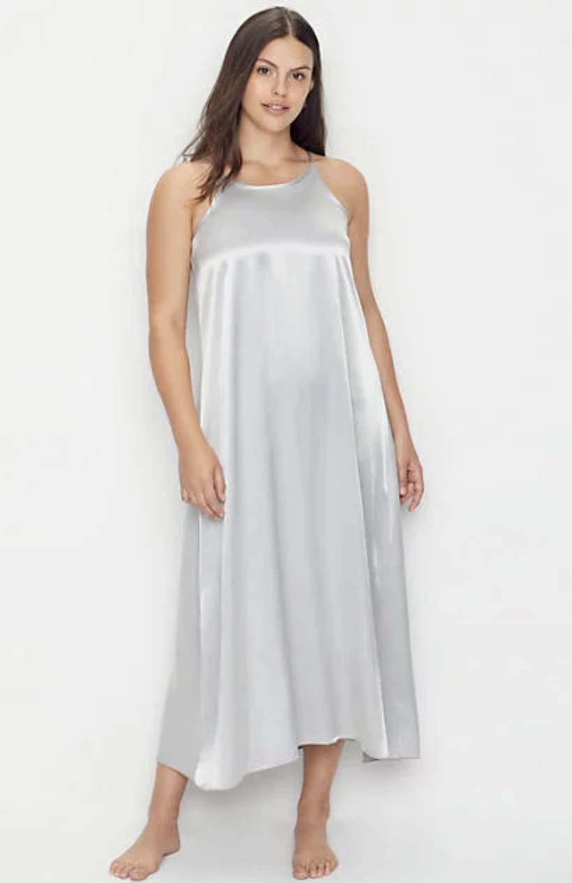 PJ Harlow Monrow Long Satin Gown