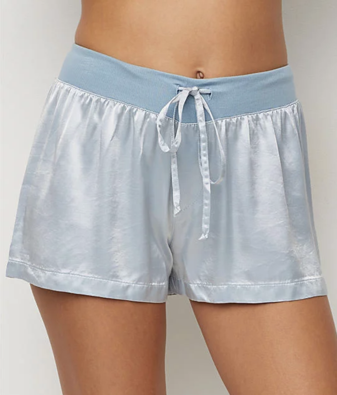 PJ Harlow Mikel Drawstring Satin Boxer Short