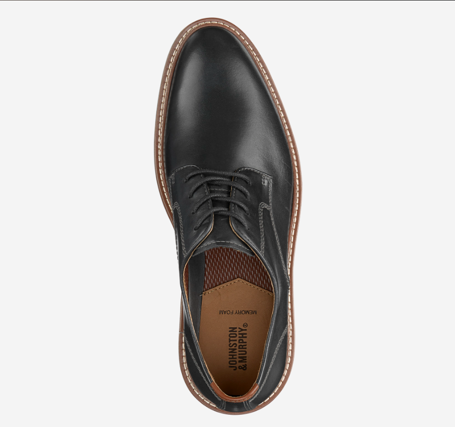 Johnston & Murphy Upton Plain Toe Shoe