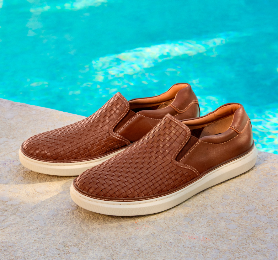 Johnston & Murphy McGuffey 2 Woven Slip-On