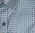 Johnston & Murphy Long Sleeve Printed Cotton Shirt 2