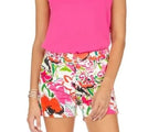 Jade Melody Tam Side-Round Printed Shorts