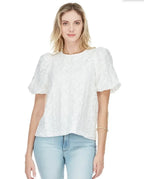 Jade Melody Tam Puff Sleeve Top