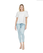 Jade Melody Tam Puff Sleeve Top