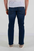 Silver Slim Fit Tapered Leg Jeans