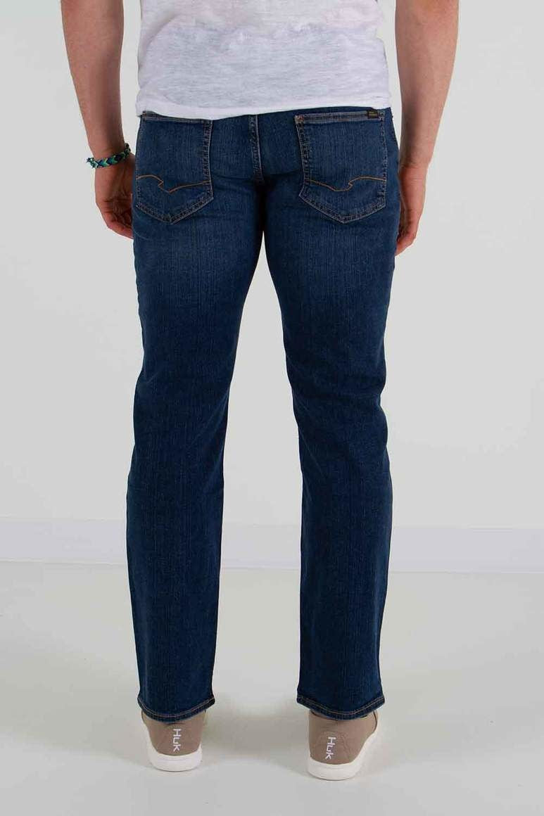 Silver Slim Fit Tapered Leg Jeans