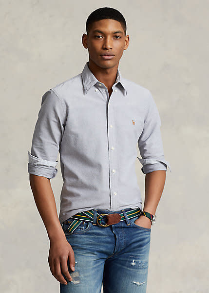 Plaid Oxford Shirt
