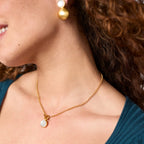 Julie Vos Solara Solitaire Necklace
