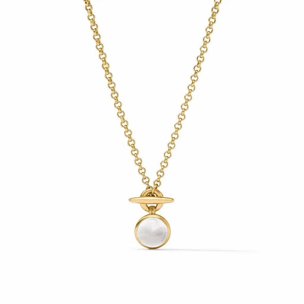 Julie Vos Solara Solitaire Necklace