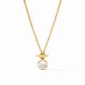 Julie Vos Solara Solitaire Necklace