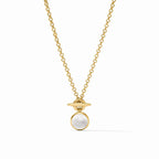 Julie Vos Solara Solitaire Necklace