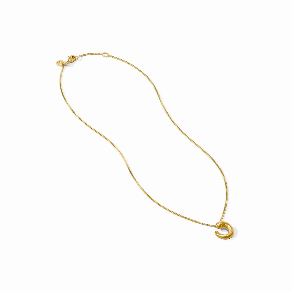 Julie Vos Solara Spiral Delicate Necklace
