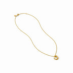 Julie Vos Solara Spiral Delicate Necklace