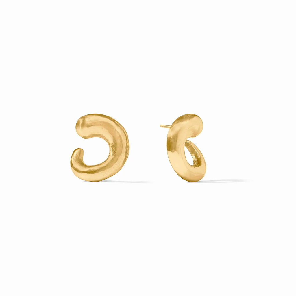 Julie Vos Solara Spiral Earring