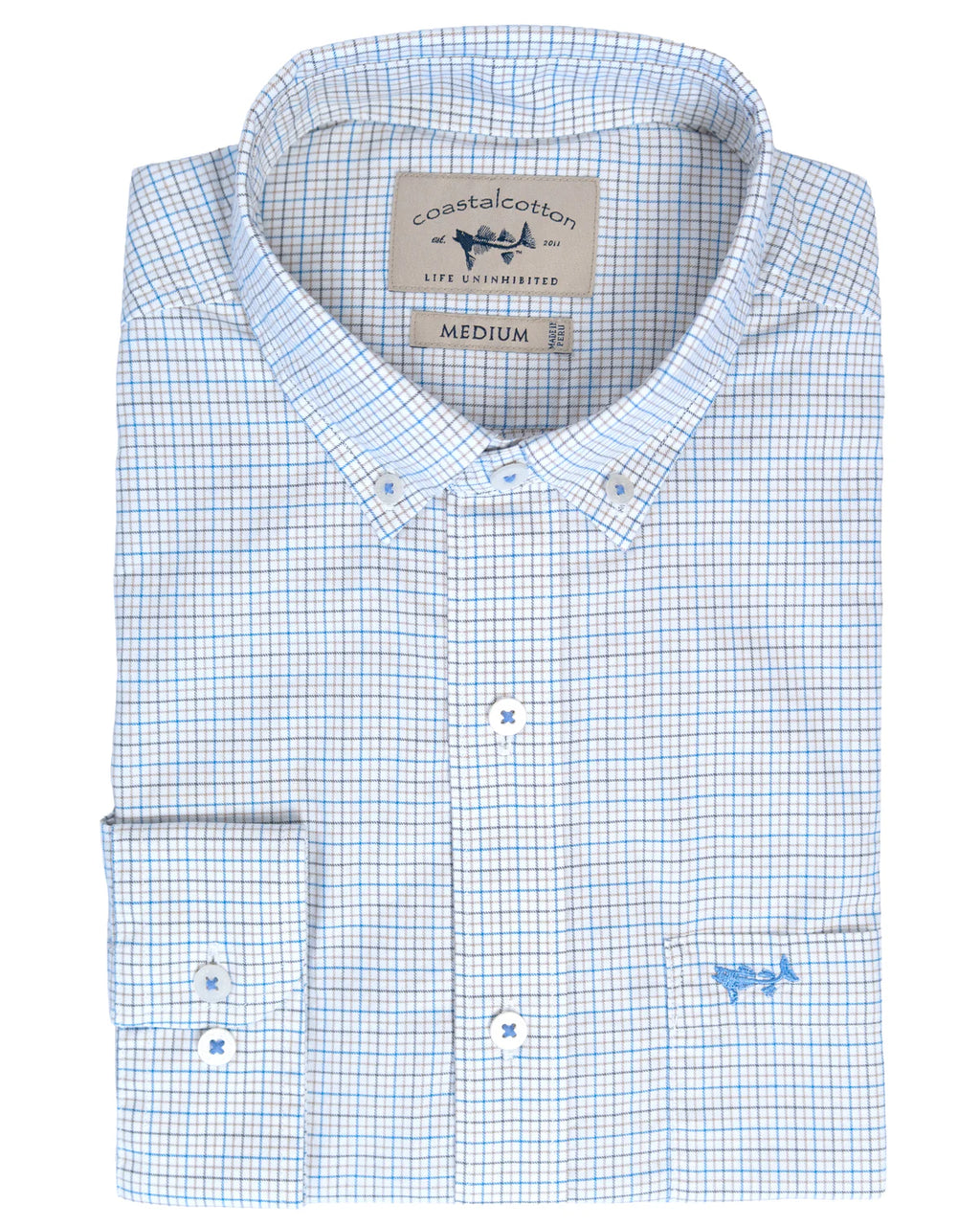 Coastal Cotton Cotton Stretch Woven Shirt