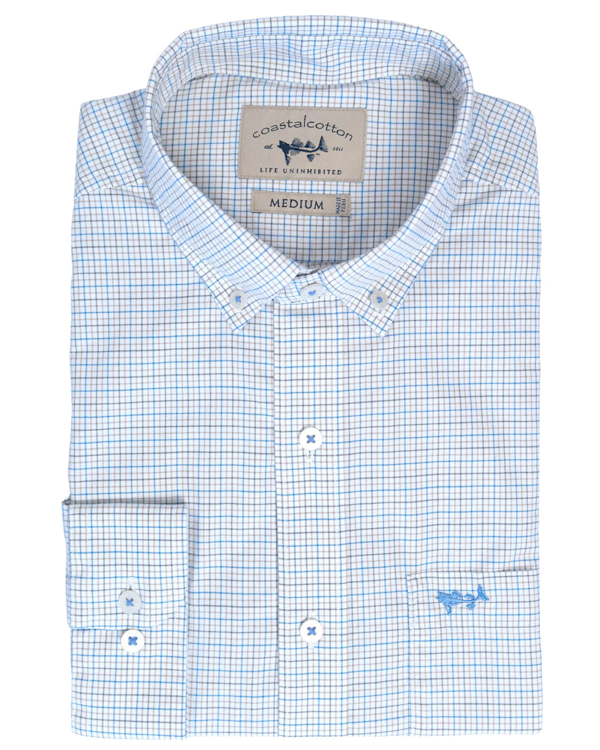 Coastal Cotton Cotton Stretch Woven Shirt
