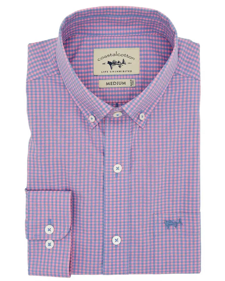 Coastal Cotton L/S Cotton Polyester Sport Shirt