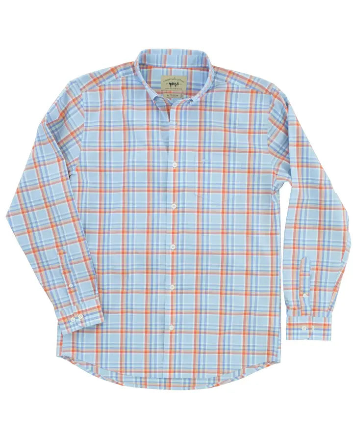 Coastal Cotton L/S Cotton Polyester Sport Shirt