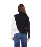 Karen Kane Colorblock Crossover Top