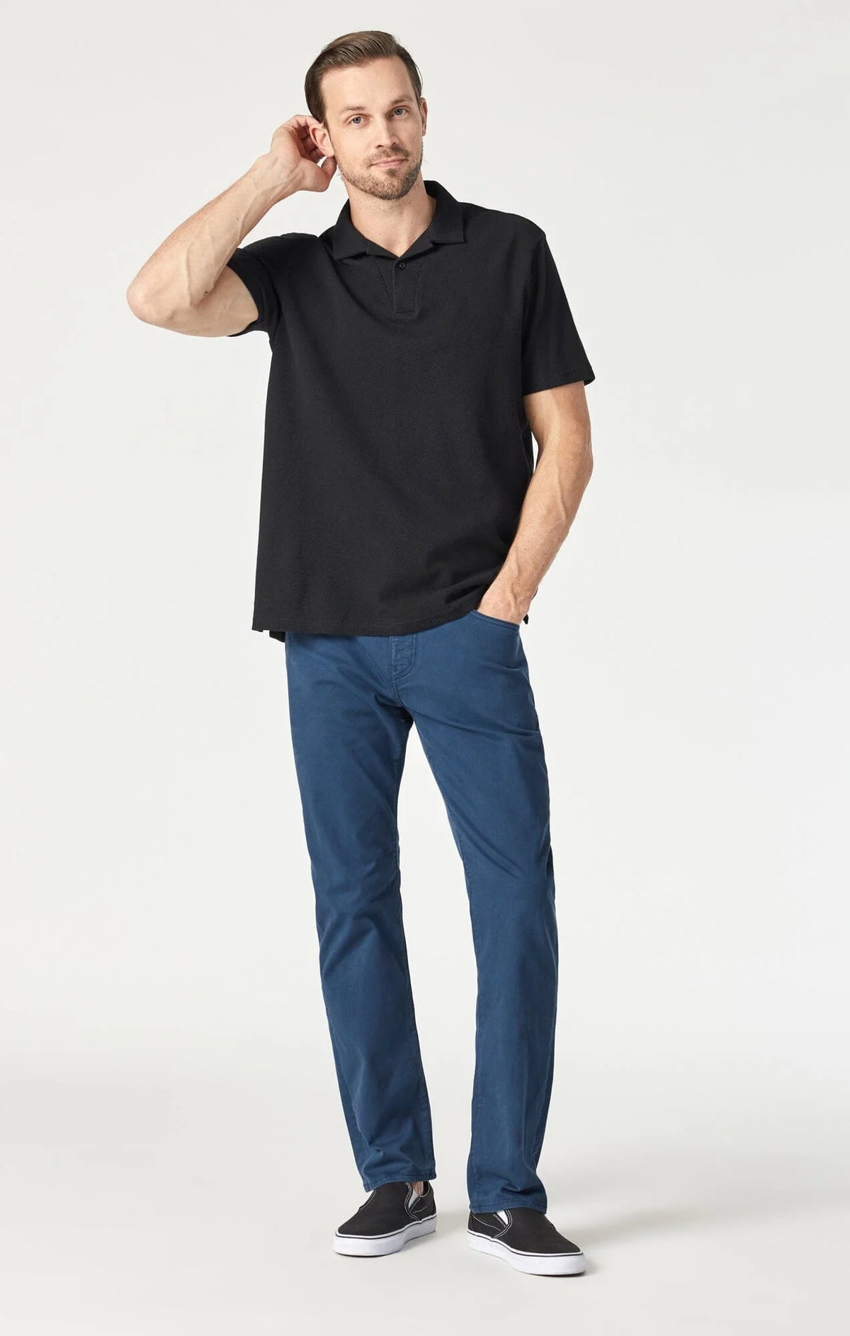 Mavi Zach Straight Leg Twill Pants