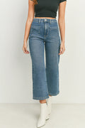 Just Black Sailor Pocket Wide Leg Jeans