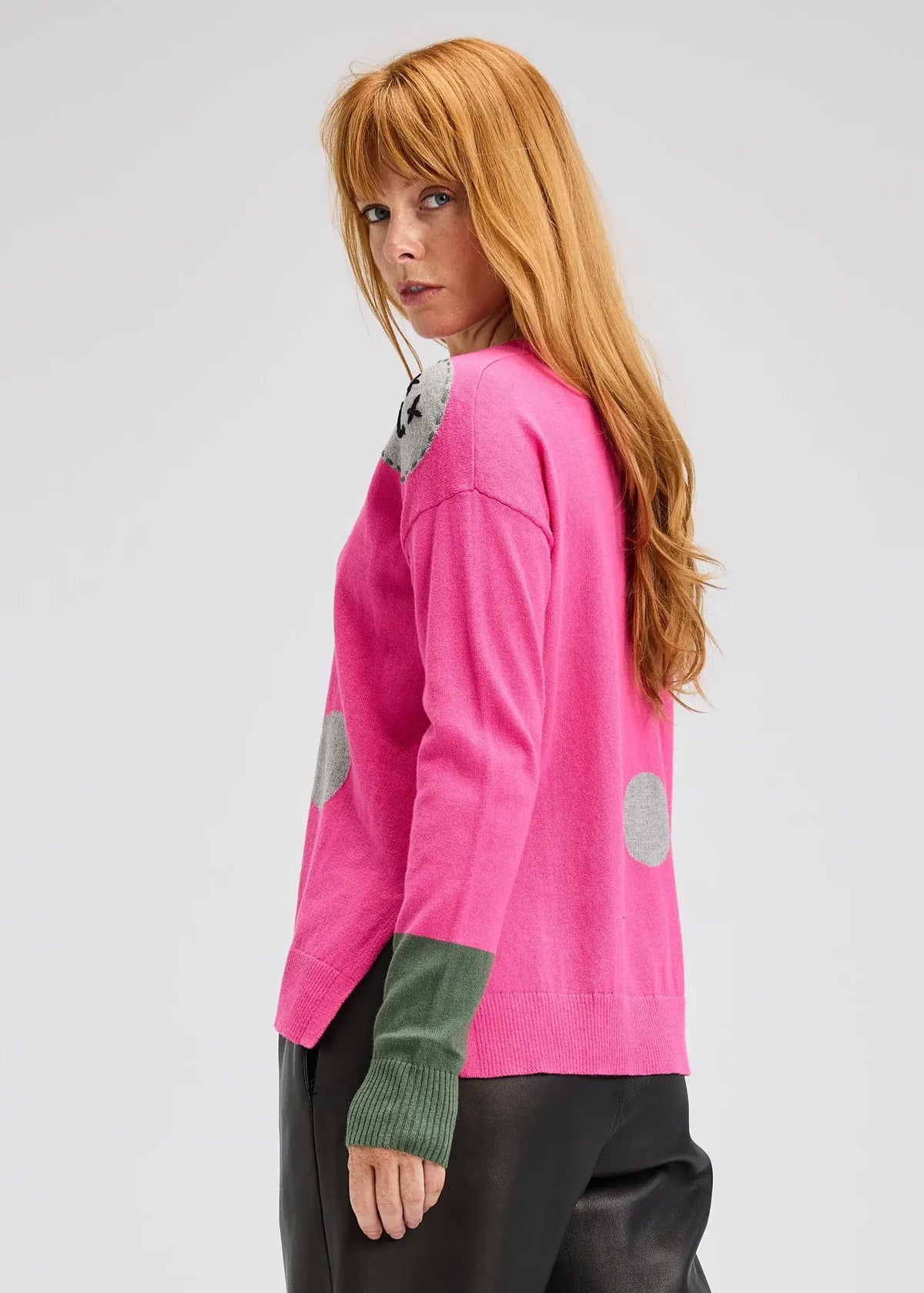 Zaket & Plover Spots Intarsia Sweater