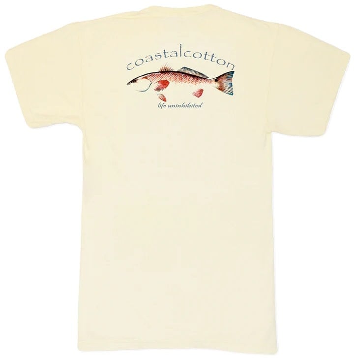 Coastal Cotton Redfish Tee