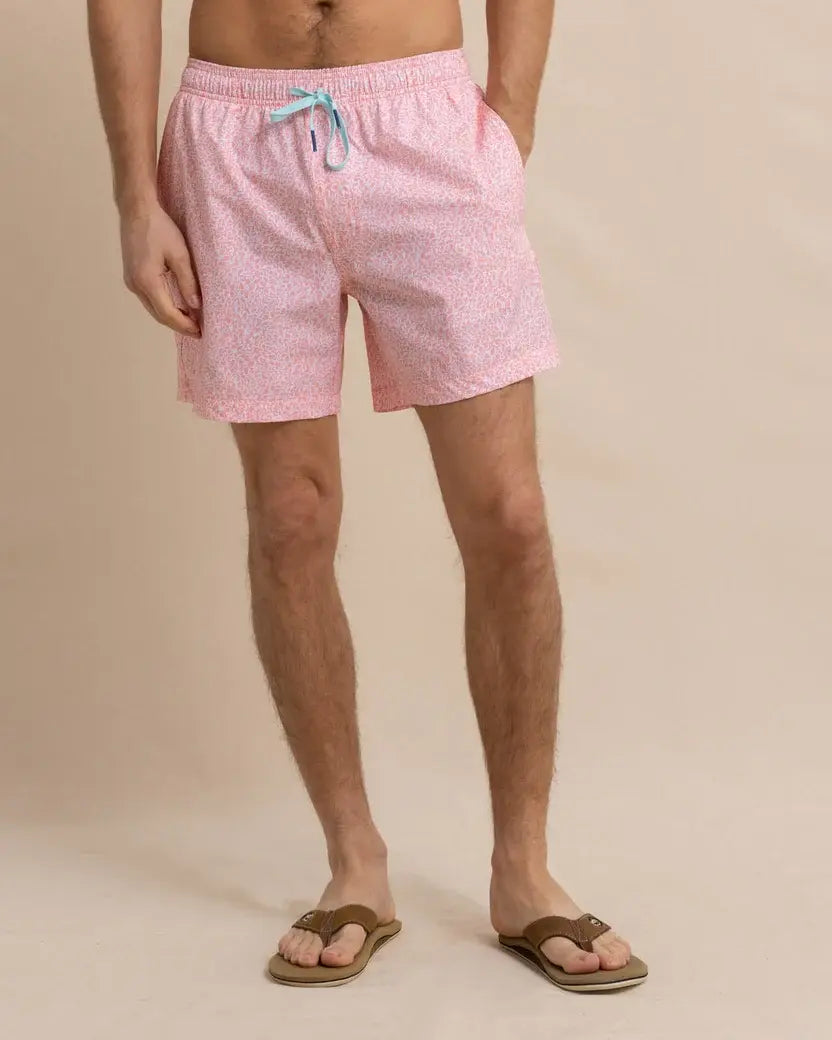 Southern Tide That Floral Feeling Swim Trunks