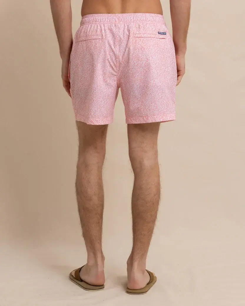 Southern Tide That Floral Feeling Swim Trunks